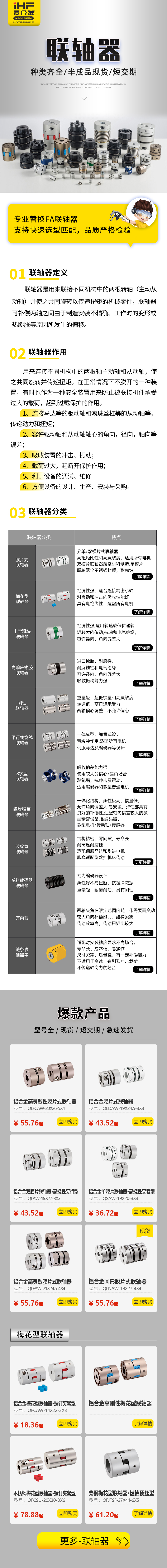 合發(fā)齒輪：這些聯(lián)軸器您都認(rèn)識(shí)嗎？